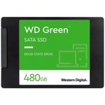 SSD накопитель WD Green 480Gb 2.5 SATA III (WDS480G3G0A)