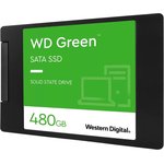 SSD накопитель WD Green 480Gb 2.5 SATA III (WDS480G3G0A)