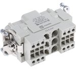 09380182701, Heavy Duty Power Connectors HAN K 16B 6+12P FEM SCREW TERMINATION