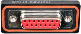 173110-0030, D-Sub socket, Socket, DA-15, Radial Leads
