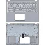 Клавиатура (топ-панель) для ноутбука Asus Notebook X Series X515EA X515EP серая ...