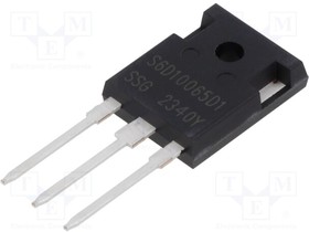 S6D10065D1, Diode: Schottky rectifying; SiC; THT; 650V; 10A; 103W; TO247AD; tube