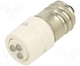 1863635W3D, Индикат.лампа: LED; E14; белый; пластик; 24ВAC; 24ВDC; -20-60°C