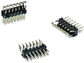 610120249121, Pin Header, Board-to-Board, 2.54 мм, 2 ряд(-ов), 20 контакт(-ов), Surface Mount Right Angle