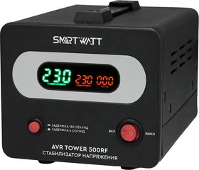 Фото 1/6 Напольный стабилизатор напряжения SMARTWATT AVR TOWER 500RF