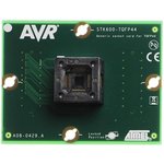 ATSTK600-SC06, Generic Socket Card For Devices In TQFP44 Package, 0.8 Pitch ...