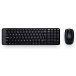 Клавиатура+мышь Logitech Wireless Desktop MK220 (Keybord&mouse), USB, Black ...