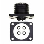 PX0941/07/S, Appliance socket with flange, 7-pole, Socket, 7 Contacts, 32A ...
