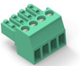 Фото 1/2 1-284506-0, Pluggable Terminal Blocks 10P TERMI-BLOK PLUG