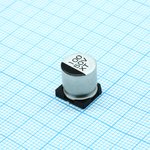 ECAP SMD, 100 мкФ, 50 В, 105°C, 20% 10x10.5мм, JCK1H101M100105 ...