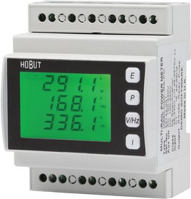 Фото 1/2 M880-DMF-RS-PO, 1, 3 Phase LCD Energy Meter, Type Electronic