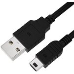 4PH-R90118, 4ПХ Кабель 1.5m USB AM/mini, черный