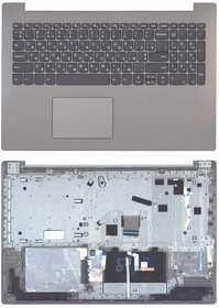 Фото 1/3 Клавиатура (топ-панель) для ноутбука Lenovo IdeaPad 330-15 коричневая с коричневым топкейсом