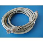 SC03-8P8C5-G, Патч-корд (шнур) RJ-45 - RJ-45 кат.5е, 5м, серый