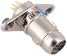 MKJCL1C11F7-10DA, Circular MIL Spec Connector Flange Plug Elect Ni 7-10, Socket, A Key