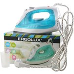 ERGOLUX ELX-SI01-C40 электрический, аквамарин с белым, Утюг