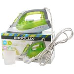 ERGOLUX ELX-SI02-C34 электрический, салатовый с белым и серым, Утюг