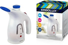 ERGOLUX ELX-GS01-С35 белый с синим, Отпариватель