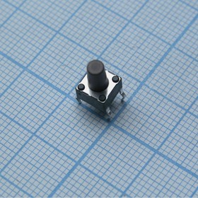Фото 1/2 DTS-65N-V, (SWT-20-9.5 DTS-65N), Кнопка тактильная миниатюрная