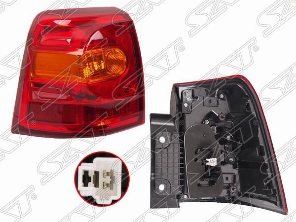 Фонарь задний Toyota Sienna 20- (Слева/ LE/XLE)