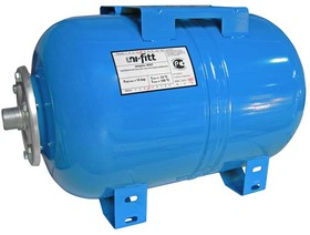 858711, WAO150-U, Гидроаккумулятор WAO для водоснабжения горизонтальный UNI-FITT присоединение 1" 150л