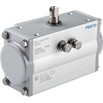 DFPD-10-RP-90-RD-F03, 8 bar Double Action Pneumatic Rotary Actuator, 90° Rotary Angle