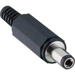 1634 02, DC Power Connector, Plug, Straight 2.5 x 5.5 x 9.5mm