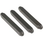 2.5mm x 9 Piece Engraving Punch Set, (0 → 9)