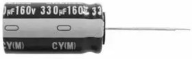 UCY2C330MPD, Aluminum Electrolytic Capacitors - Radial Leaded 160volts 33uF AEC-Q200