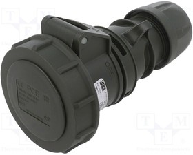 2132-6.U, Connector: AC supply 3-phase; socket; female; 16A; 230VAC; IP67