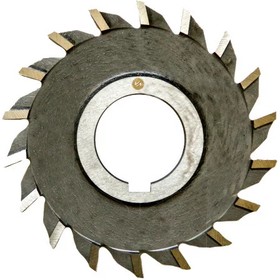 Фото 1/3 Фреза диск. 3-х ст. 50х10х16 тип 2 Z=2х6 HSS 6542 DIN 885 00001276679