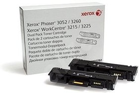 Фото 1/10 Картридж лазерный Xerox 106R02782 черный двойная упак. (6000стр.) для Xerox Phaser 3052/3260 WC 3215/3225