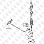 FP0924L, Тяга стабилизатора CITROEN C-Crosser 07- MITSUBISHI ...