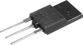 Фото 1/3 2SD2499, Биполярный транзистор, NPN, 1500 В, 6 А, 50 Вт