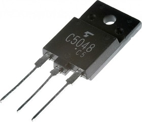 Фото 1/2 2SC5048, Биполярный транзистор, NPN, 1500 В, 12 А, 50 Вт