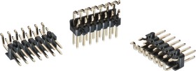 Фото 1/2 610122249121, WR-PHD Series Angled PCB Header, 22 Contact(s), 2.54mm Pitch, 2 Row(s)
