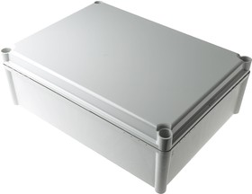 Фото 1/4 PC 3828 13 G ENCLOSURE, SOLID PC Series Grey Polycarbonate Enclosure, IP67, Grey Lid, 378 x 278 x 130mm