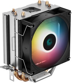 Фото 1/8 Кулер для процессора DEEPCOOL AG300 LED LGA1700/1200/115X/AM5/AM4 (36шт/кор, TDP 150Вт, PWM, Multi-Color LED Lighting, Fan 92mm, 3 тепл. Тру