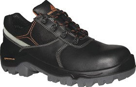 Фото 1/3 PHOCES3NO43, OUTDOOR PROTECH Unisex Black, Orange Composite Toe Capped Safety Shoes, UK 9, EU 43