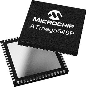 ATMEGA64A-MU, 8bit AVR Microcontroller, ATmega, 16MHz, 64 kB Flash, 64-Pin VQFN