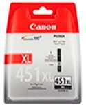 Фото 1/10 Картридж струйный Canon CLI-451XLBK 6472B001 черный для Canon Pixma iP7240/MG6340/MG5440