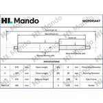 MOP045447, Амортизатор HYUNDAI Matrix (01-) крышки багажника (1шт.) MANDO