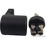 4850.1251, PLUG, DIN, SPEAKER, ELBOW, 2POLE