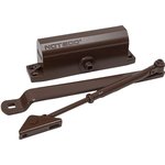 Доводчик DC-080 лёгкий характер коричневый 05409