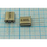 Кварцевый резонатор 8000 кГц, корпус HC49U1, нагрузочная емкость 16 пФ ...