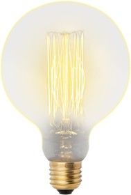 Фото 1/2 Лампа накаливания Vintage. Форма шар IL-V-G125-60/GOLDEN/E27 VW01 UL-00000480