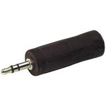 PL1064, Переходник Jack 3.5 mm вилка - Jack 6.3 mm розетка, аудио-стерео
