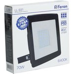 Прожектор светодиодный Feron LL-931 IP65 70W 6400K (41551)