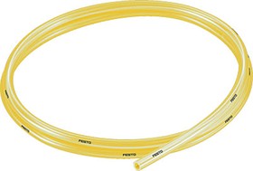 Фото 1/2 PUN-H-6X1-TGE, Compressed Air Pipe Yellow Polyurethane 6mm x 50m PUN-H-T Series, 8048689