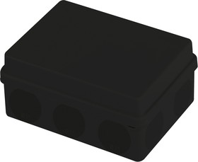 Распаячная коробка ЭРА KOR-150-110-70-11g-2MP-B двухкомпонентная HF стойкая к УФ 150х110х70мм черная прямой монтаж IP67 Б0062841